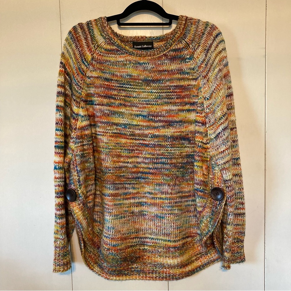 Ronnie Salloway multi color sweater
